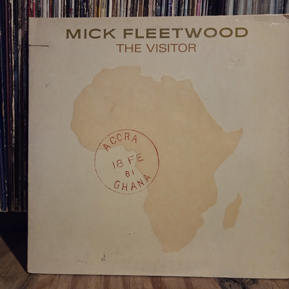 Mick Fleetwood 'The Visitor' Vinyl Record 1981 vintage